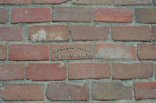 A wonderful brick sidewalk from an older section of our town, part of the North Magnolia Historic District.